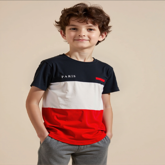 Half Seleeve Paris T-Shirt