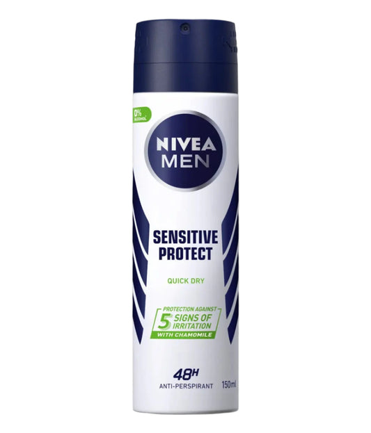 NIVEA MEN 72h Sensitive Protect Anti-perspirant Spray 150ml