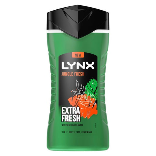 Lynx 3-in-1 Body Wash Jungle Fresh 225 ml