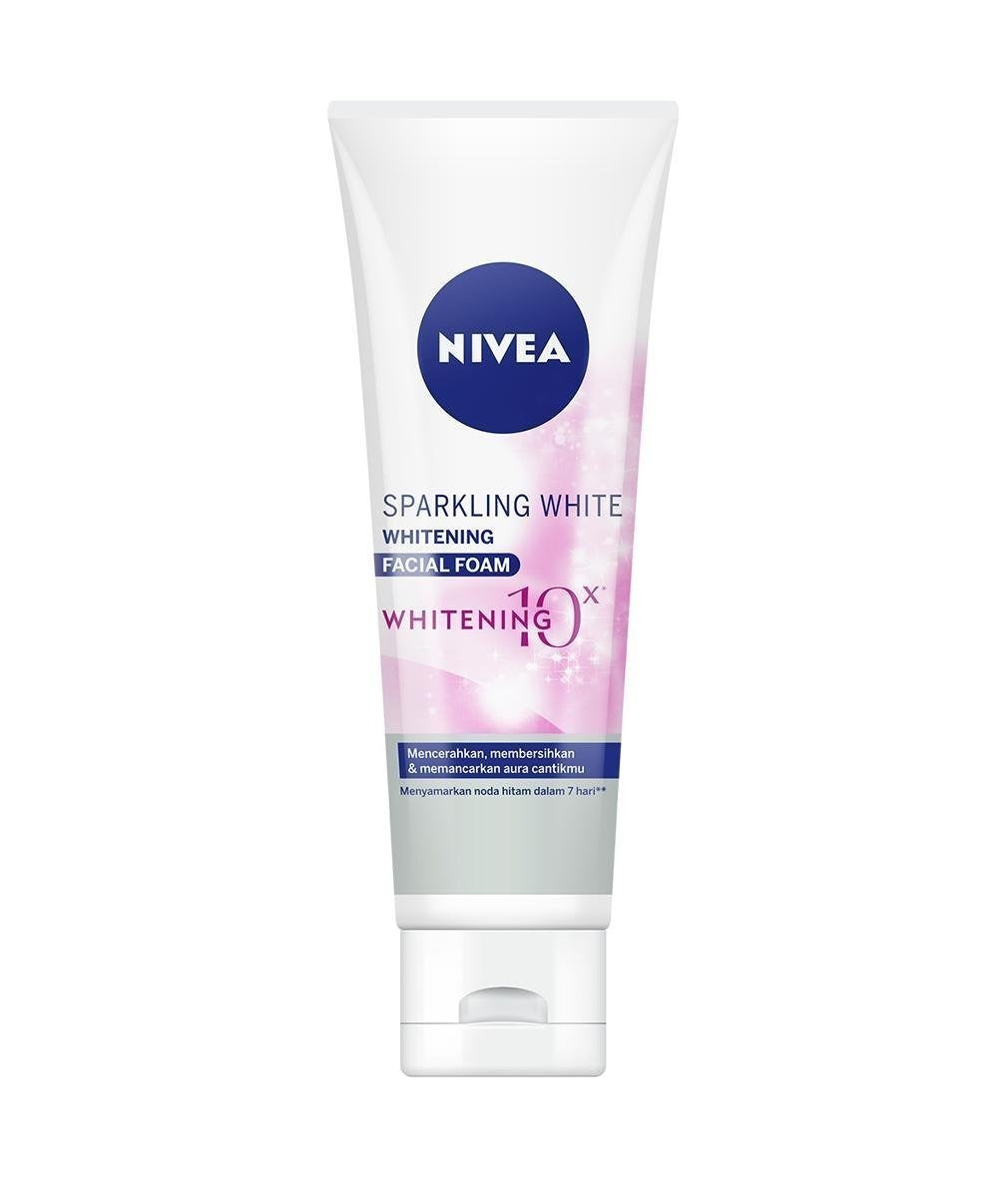 Nivea Sparkling Bright Pearl Facial Foam, 100ml