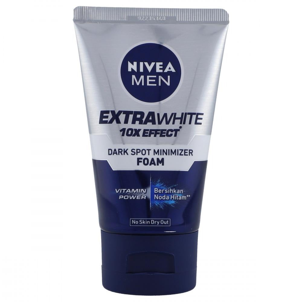 Nivea- Men Face Wash 100ml Extra White Dark Spot Minimizer SKU: 8999777888367