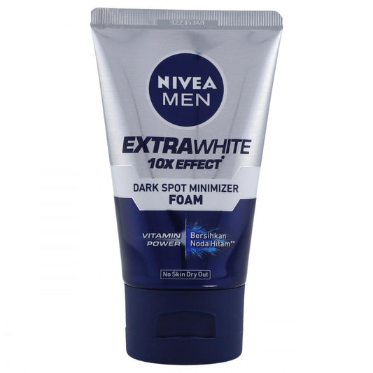 Nivea- Men Face Wash 100ml Extra White Dark Spot Minimizer SKU: 8999777888367