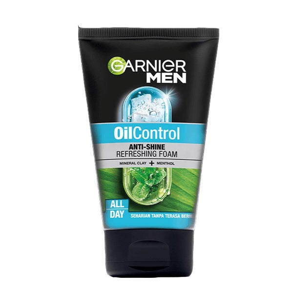 Garnier Men Oil Control Anti-Shine Refreshing Foam, 100ml. SKU:8992304009167