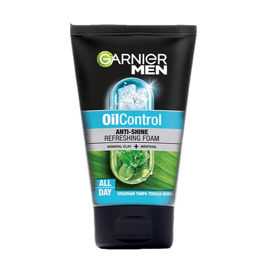 Garnier Men Oil Control Anti-Shine Refreshing Foam, 100ml. SKU:8992304009167