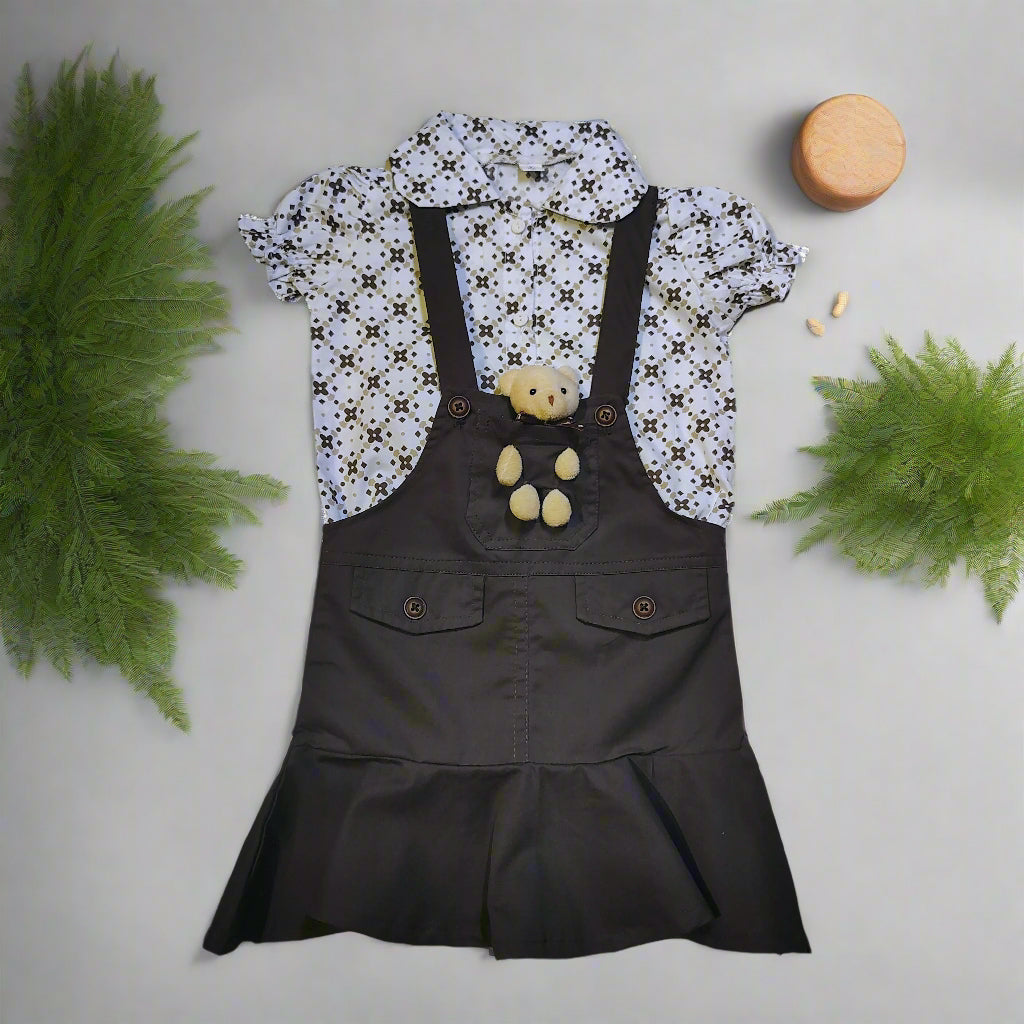 Girls Fancy Wear Semi Westran Top
