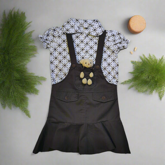 Girls Fancy Wear Semi Westran Top