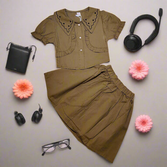 iMPORTED 2 PCS BABY GIRL SKIRT DRESS.