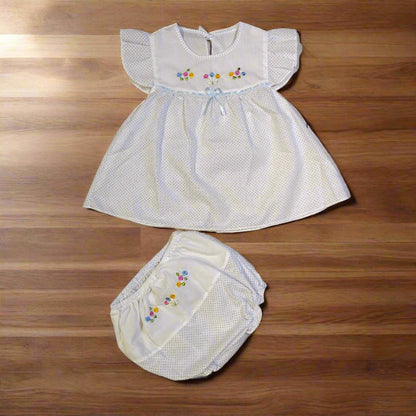 New born baby Girls Dress.Made in Thailand