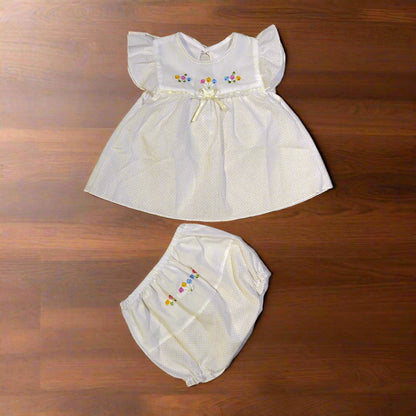 New born baby Girls Dress.Made in Thailand