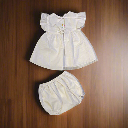 New born baby Girls Dress.Made in Thailand