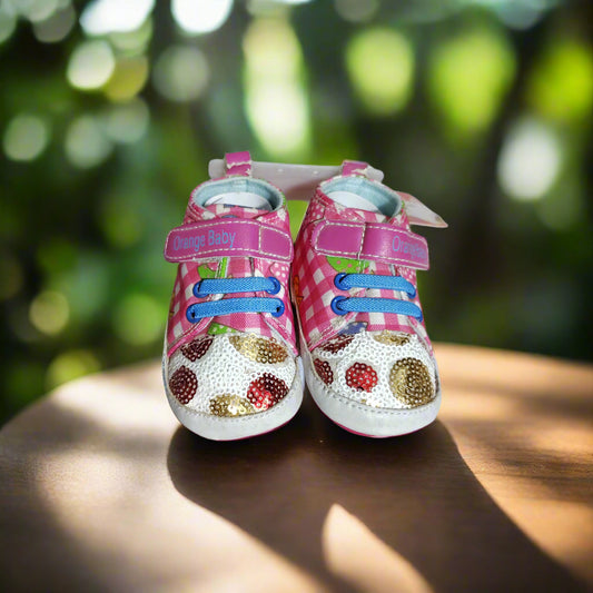 Baby girl pre walcker shoes from 0-12 month