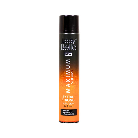 Lady Bella Extra Strong Hair Spray 400ml. Made in Turky