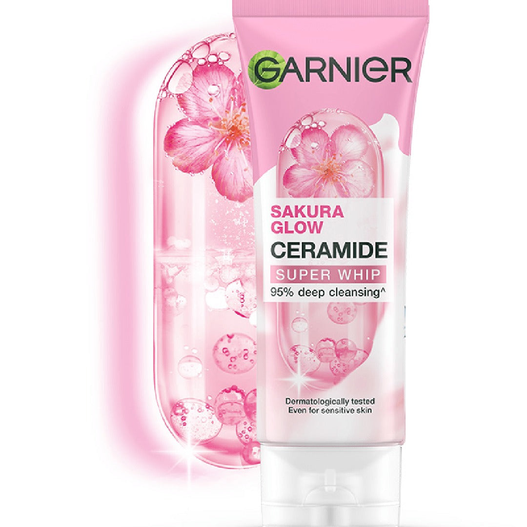 Garnier Sakura Glow Ceramide Super Whip 100ml