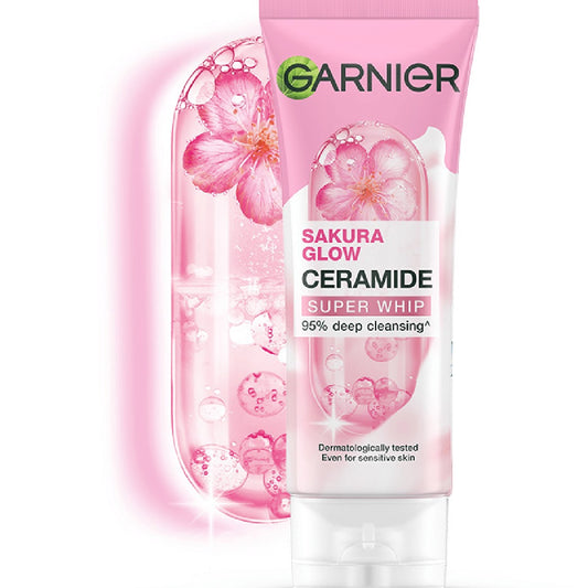 Garnier Sakura Glow Ceramide Super Whip 100ml