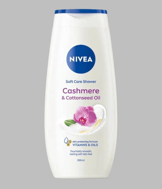 NIVEA Cashmere & Cotton Seed Oil Shower Gel 250ml SKU:4005808130078