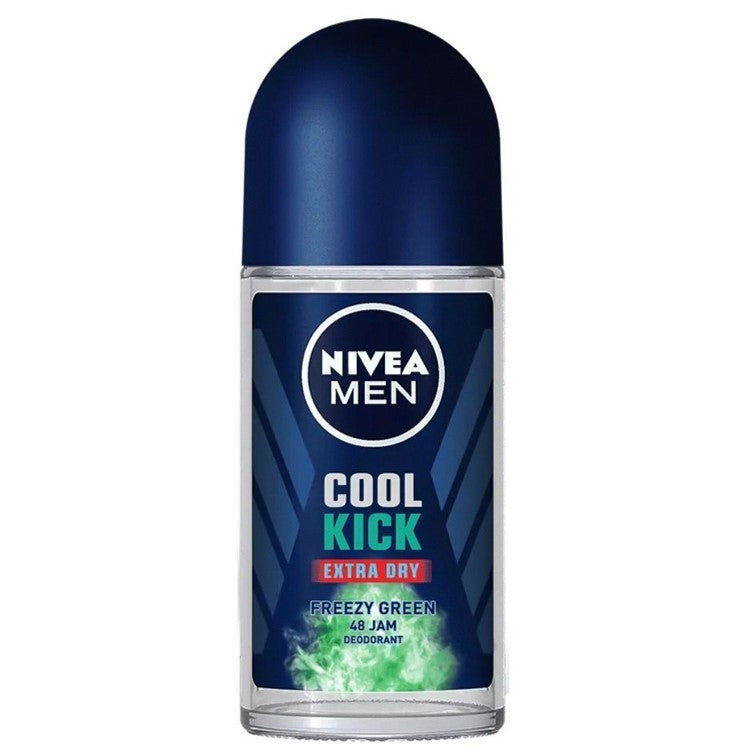 Nivea Men Cool Kick Extra Dry Freezy Green Roll-On 50 ML