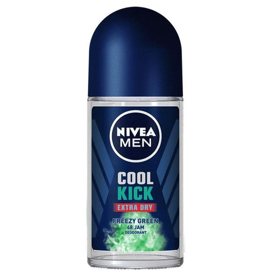 Nivea Men Cool Kick Extra Dry Freezy Green Roll-On 50 ML