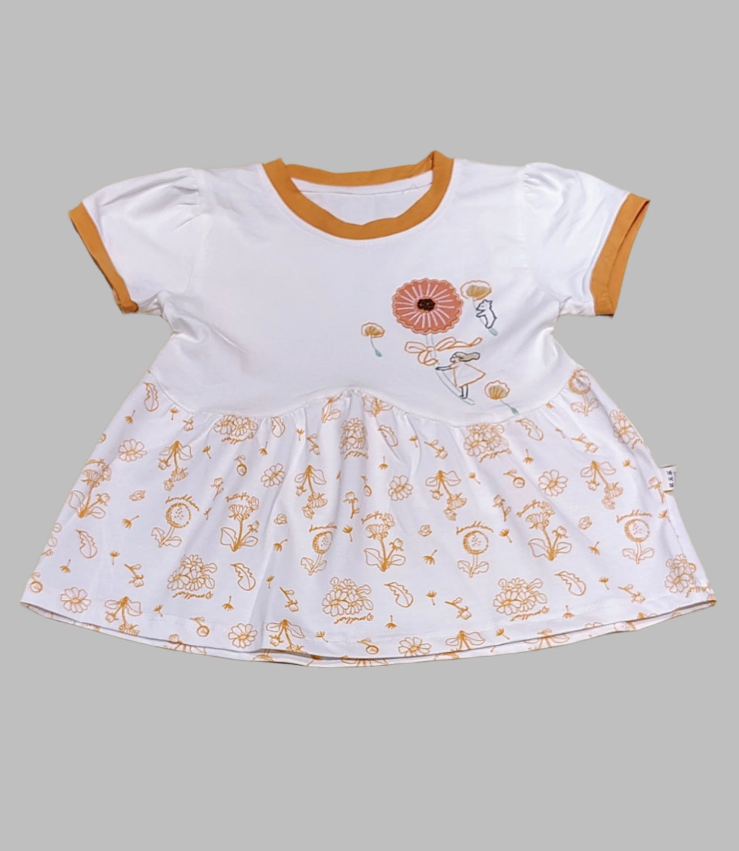 Imported Baby girl Frock jercy stuf