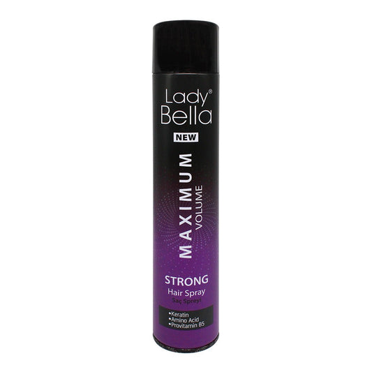 Hairspray Lady Bella Strong, strong hold, 400 ml. Made in Turky