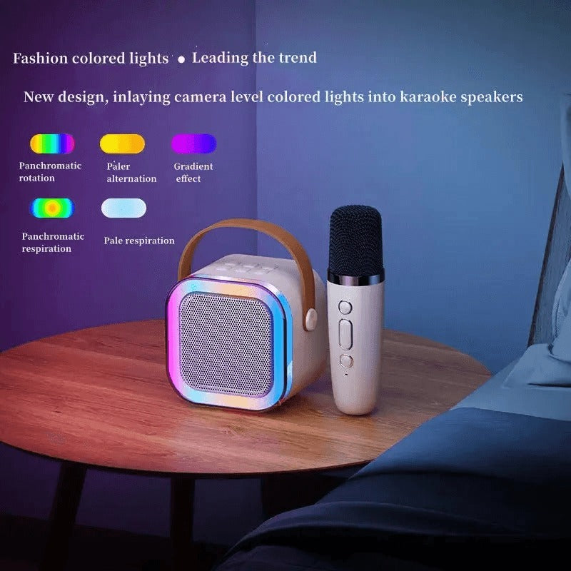 Wireless Karaoke Sound System – Portable Entertainment with Mic (Pack of 1)