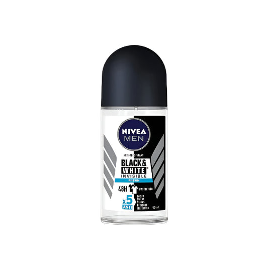 Nivea Roll On 50Ml Invisible For Black & White Fresh