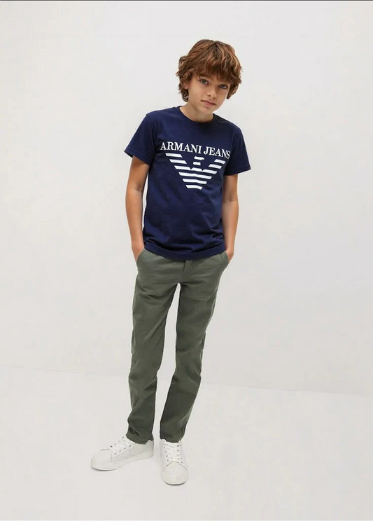 Imported Armani Jeans Navy Blue T-Shirt Only 5-10 year