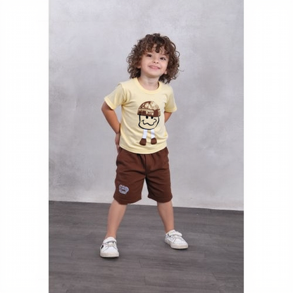 China Imported Set Baby Boys Summer Casual T-Shirt & Short
