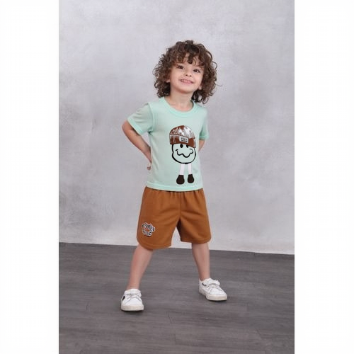 China Imported Set Baby Boys Summer Casual T-Shirt & Short