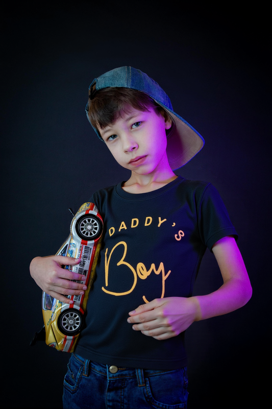 Dady's Boys Black T-Shirt